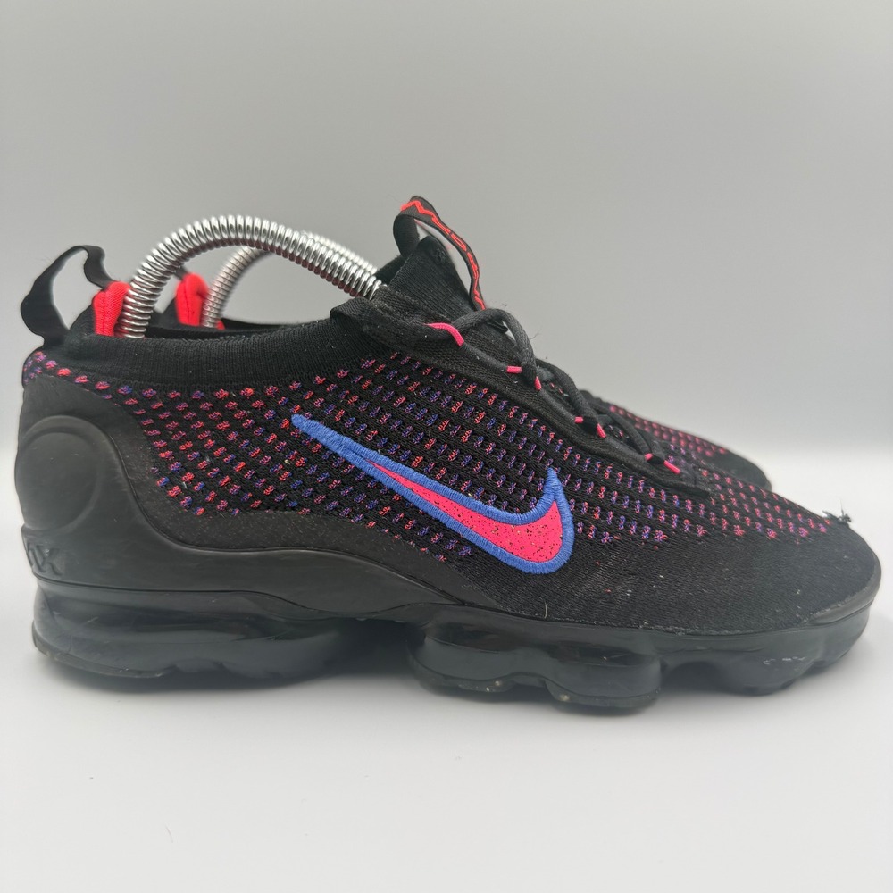 Nike Air VaporMax‎ 2021  Women's Size 9 Running Shoes Black Pink Blue DH4088-002